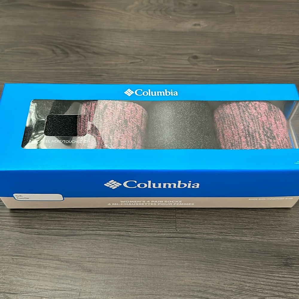 Columbia Women’s 4 Pair Socks